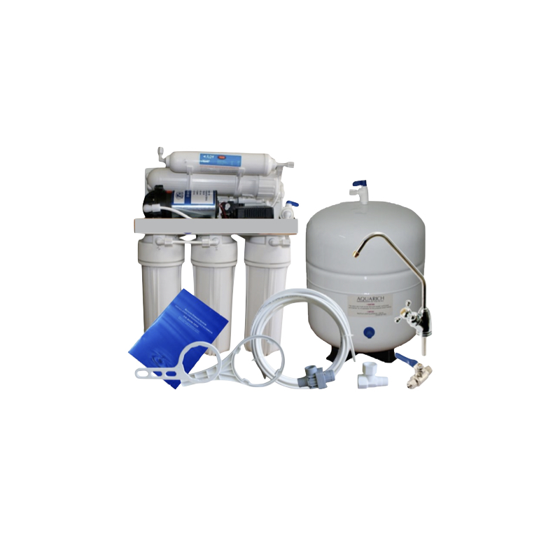 5-stage-reverse-osmosis-purifier-with-pump-&amp-plastic-tank